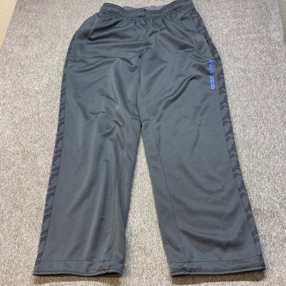Nike Dri-FIT Boise State Broncos Gray Athletic Pants Mens XL 27636X-ES5